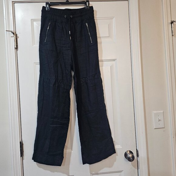 Athleta Linen wide  leg pants - Picture 1 of 14